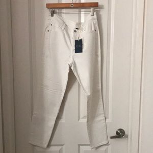 Tommy Bahama White Ankle Jeans